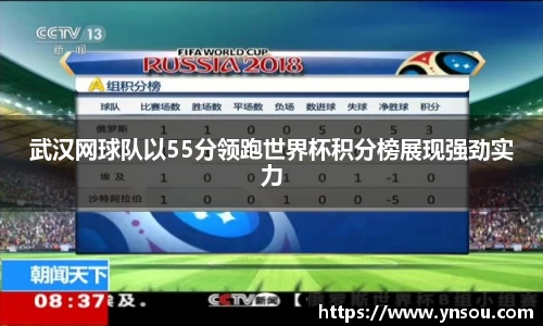 武汉网球队以55分领跑世界杯积分榜展现强劲实力