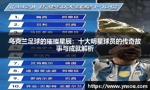 乌克兰足球的璀璨星辰：十大明星球员的传奇故事与成就解析